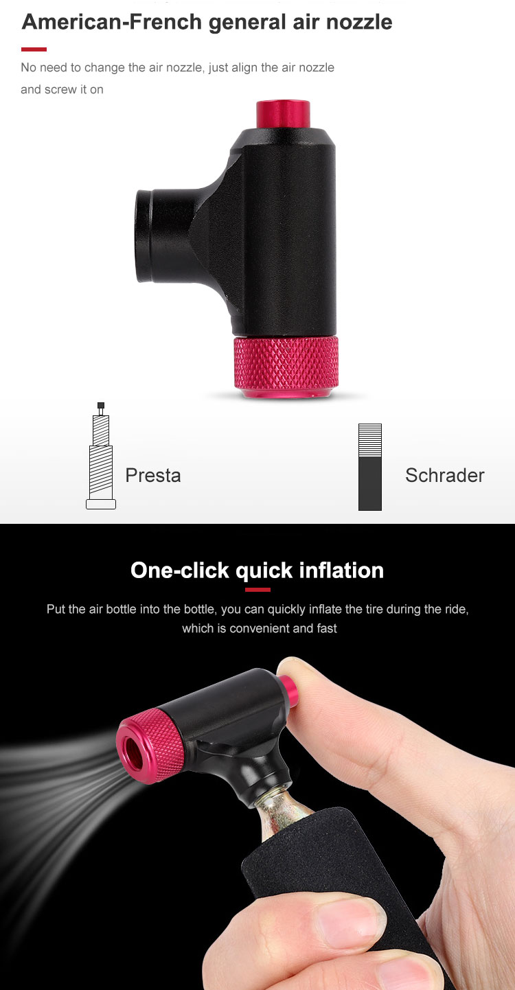 Portable CO2 Cartridge inflator